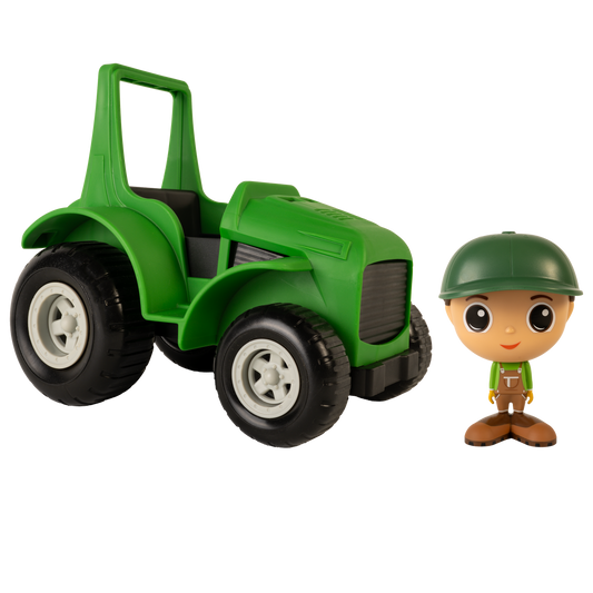Tracteur avec Figurine