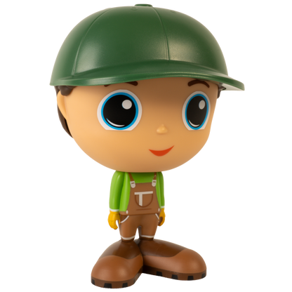 Figurine Sam en fermier — Jouet préscolaire Flek