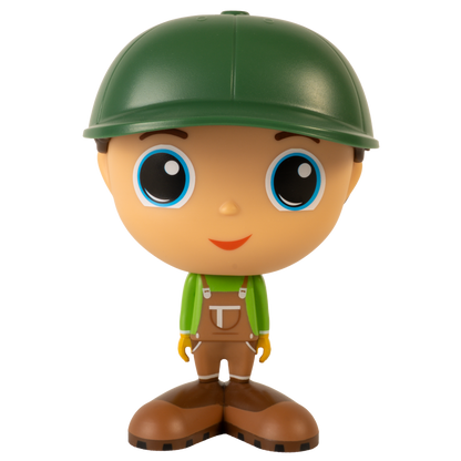 Figurine Sam en fermier — Jouet préscolaire Flek