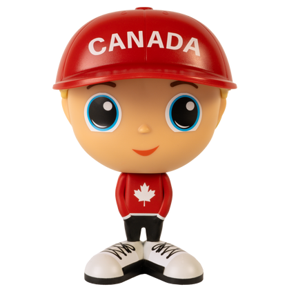 Figurine Charlie en tenue canadienne — Jouet préscolaire Flek