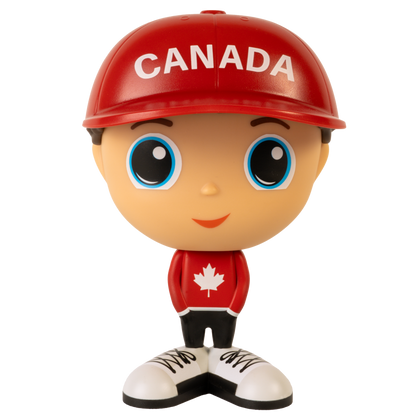 Figurine Sam en tenue canadienne — Jouet préscolaire Flek