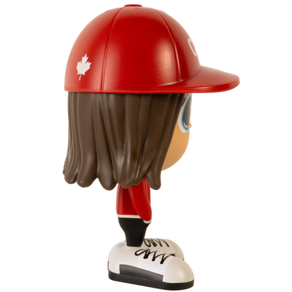 Figurine Romi en tenue canadienne — Jouet préscolaire Flek