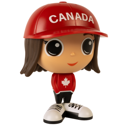 Figurine Kim en tenue canadienne — Jouet préscolaire Flek