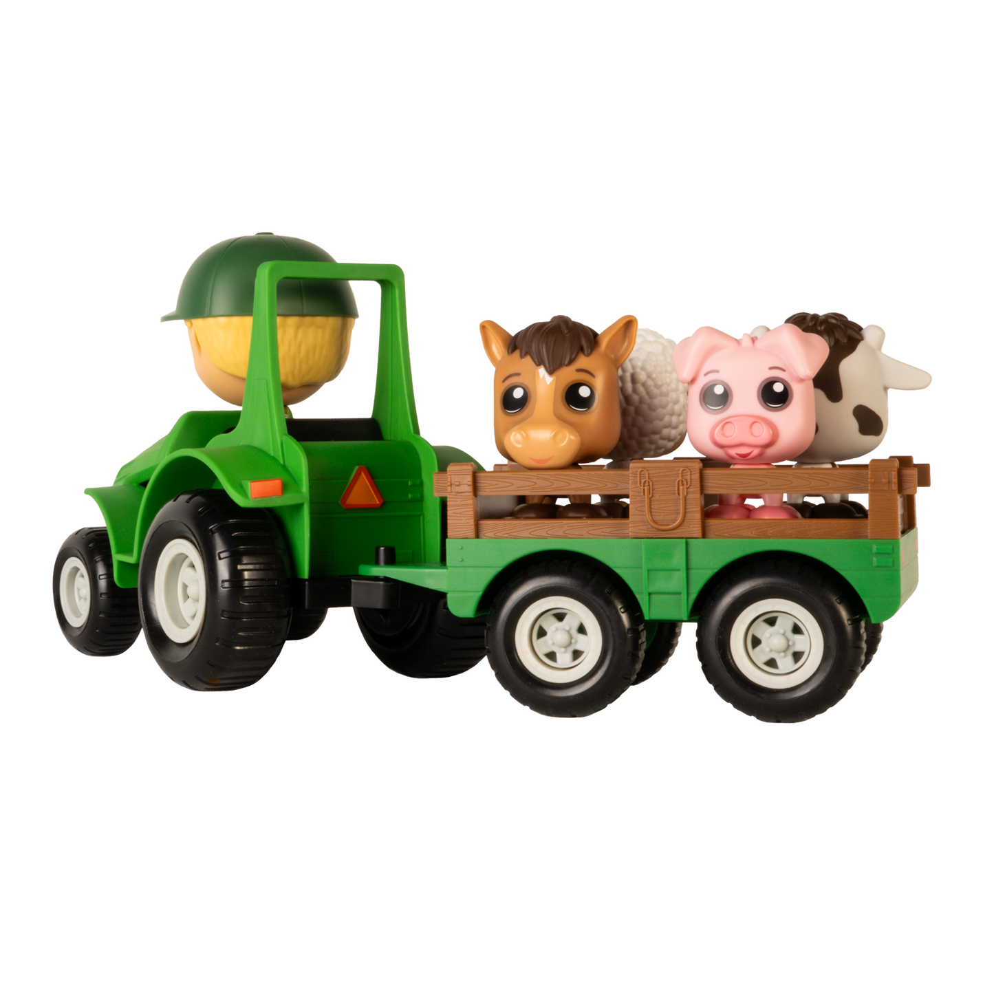 Ensemble Tracteur & Remorque avec Figurine