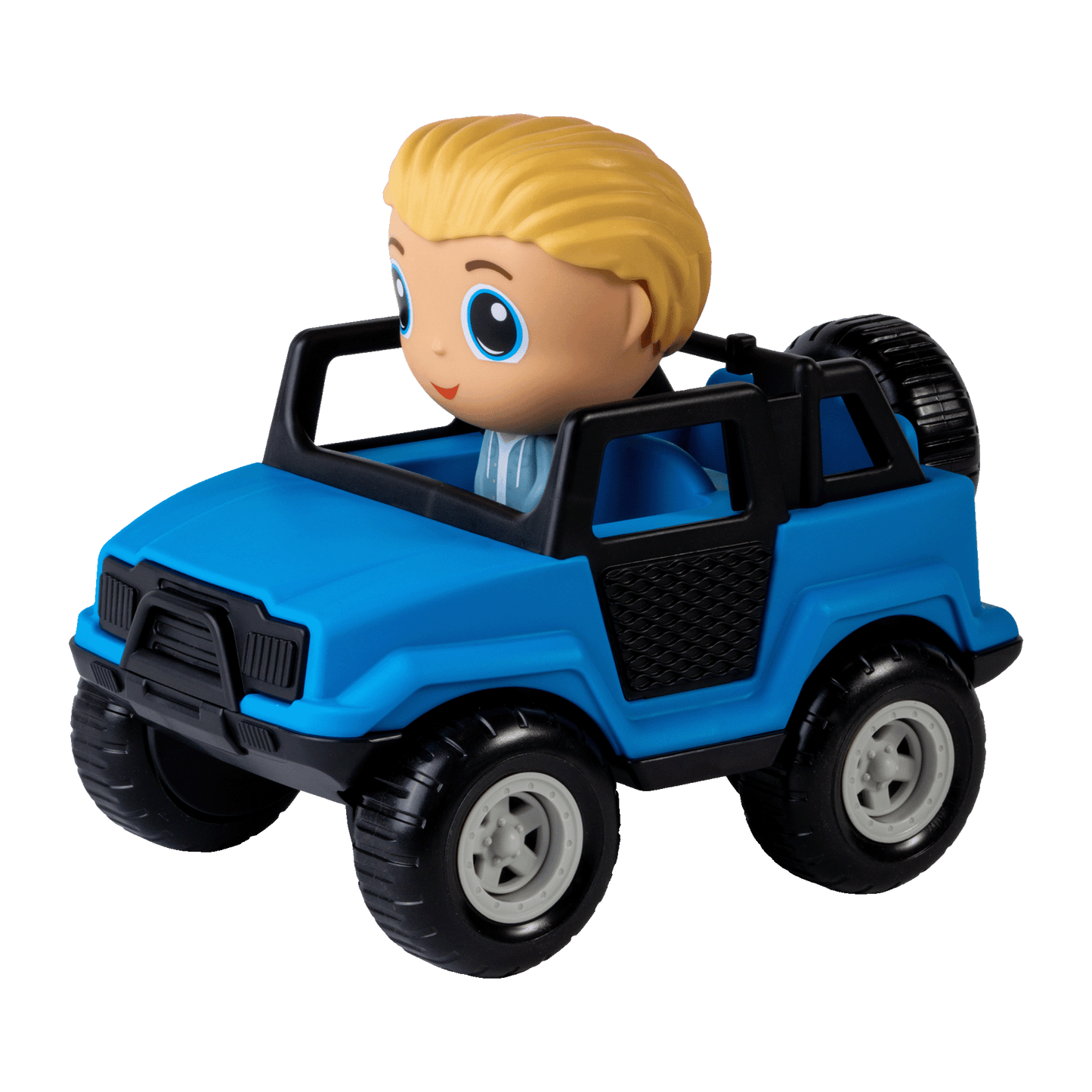 Off-Road Vehicle Blue with Figure